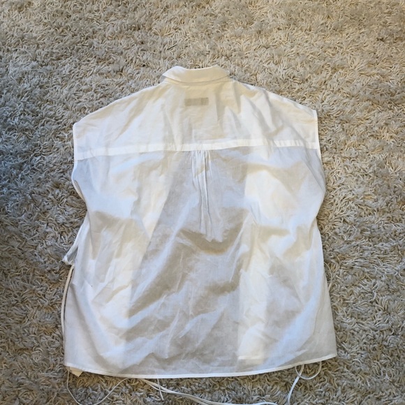 Rag and bone button down white blouse - Picture 5 of 5